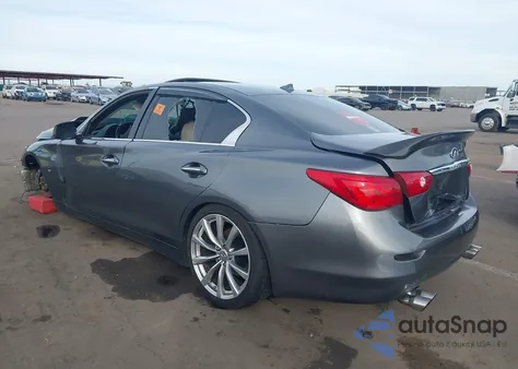 2015 Infiniti Q50 Premium z USA, uszkodzony, nr VIN JN1BV7AR1FM398680